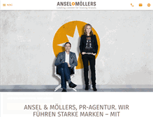 Tablet Screenshot of anselmoellers.de